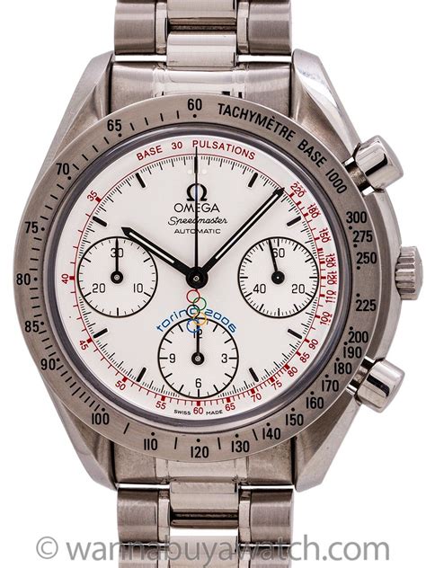 Omega Speedmaster Torino Olympic 2006 Limited 3538.30